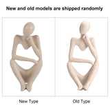 Abstract Character Figurines Thinker Desk Decor Home Decoration Ornament - Extra Image