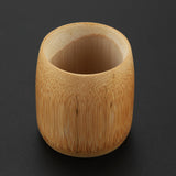 Natural Pure Bamboo Tea Cup Handmade No Paint Eco friendly Water Cups(Round Mouth M)