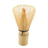 Natural Bamboo Tea Whisk Chasen Preparing Matcha Powder Brush Tool(80 Prongs)