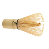 Natural Bamboo Tea Whisk Chasen Preparing Matcha Powder Brush Tool(80 Prongs)