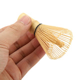 Natural Bamboo Tea Whisk Chasen Preparing Matcha Powder Brush Tool(54 Prongs) - Top-Down View