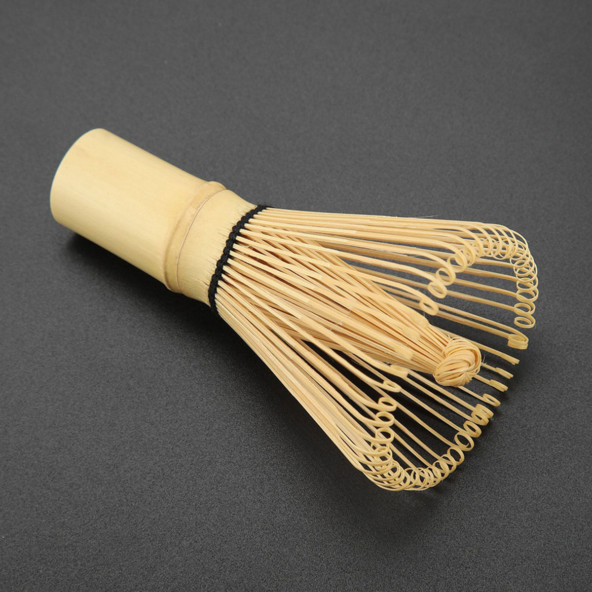 Natural Bamboo Tea Whisk Chasen Preparing Matcha Powder Brush Tool(54 Prongs)