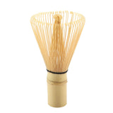 Natural Bamboo Tea Whisk Chasen Preparing Matcha Powder Brush Tool(72 Prongs) - Close-Up Angle