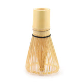 Natural Bamboo Tea Whisk Chasen Preparing Matcha Powder Brush Tool(100 Prongs) - Front View