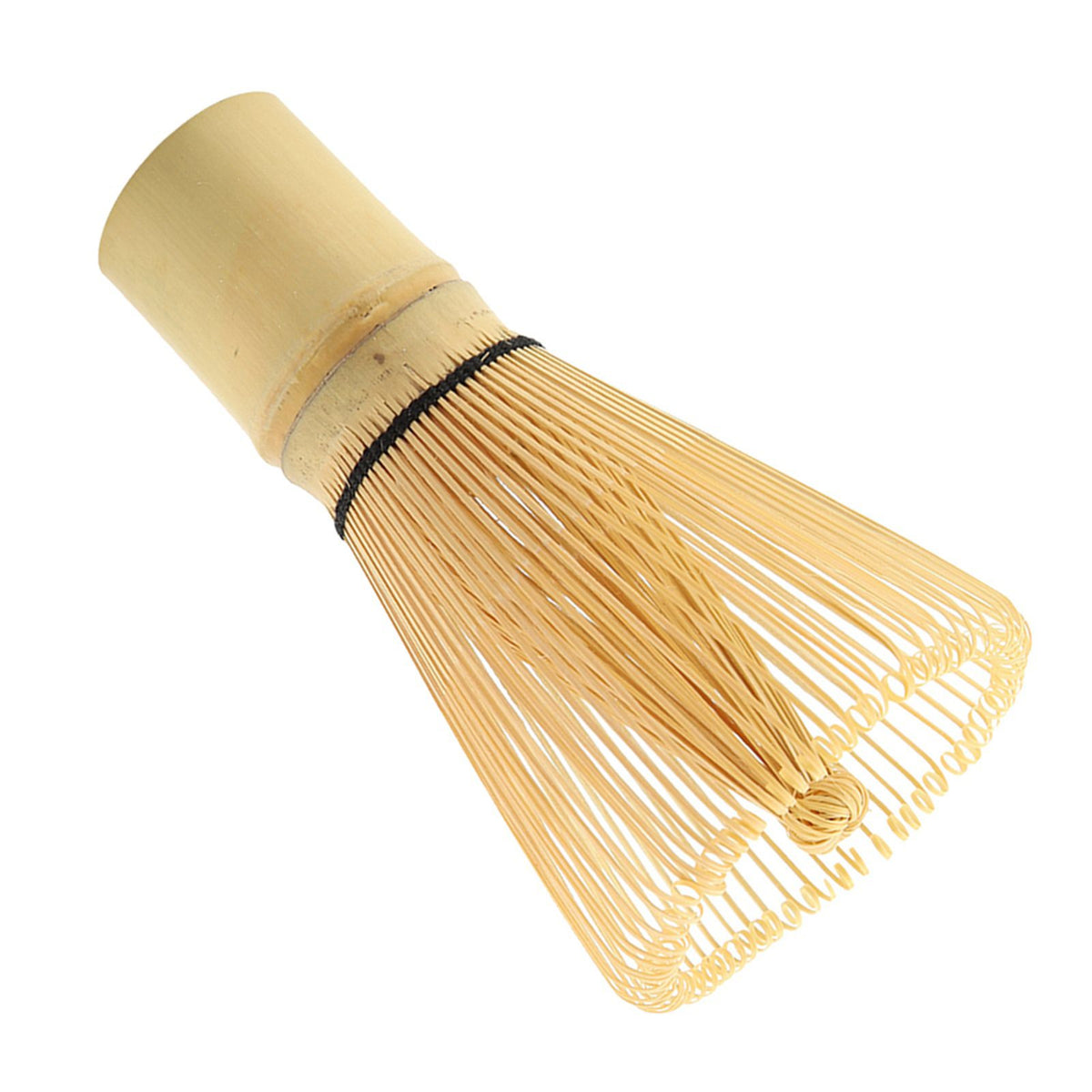 Natural Bamboo Tea Whisk Chasen Preparing Matcha Powder Brush Tool(100 Prongs)