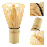 Natural Bamboo Tea Whisk Chasen Preparing Matcha Powder Brush Tool(100 Prongs)