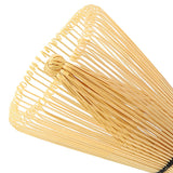 Natural Bamboo Tea Whisk Chasen Preparing Matcha Powder Brush Tool(100 Prongs)