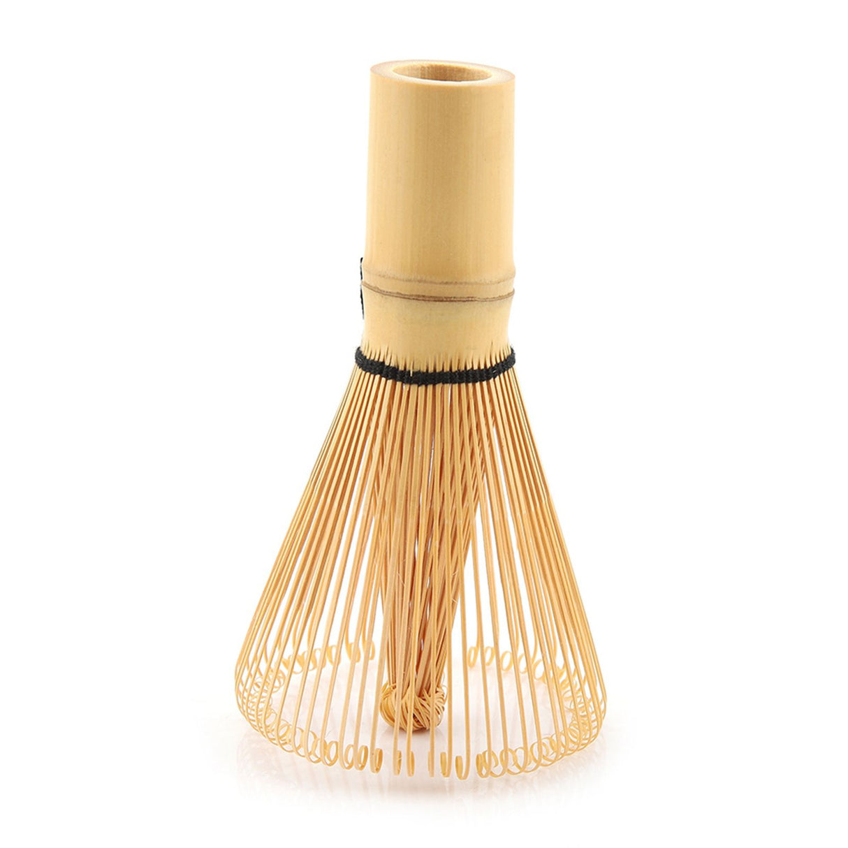Natural Bamboo Tea Whisk Chasen Preparing Matcha Powder Brush Tool(64 Prongs)