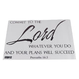 Adhesive Quote Motto Wall Sticker Bedroom Living Room Wall Decal Home Decoration