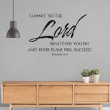Adhesive Quote Motto Wall Sticker Bedroom Living Room Wall Decal Home Decoration
