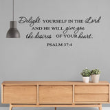 Adhesive Quote Motto Wall Sticker Bedroom Living Room Wall Decal Home Decoration - Front View