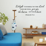 Adhesive Quote Motto Wall Sticker Bedroom Living Room Wall Decal Home Decoration