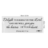 Adhesive Quote Motto Wall Sticker Bedroom Living Room Wall Decal Home Decoration