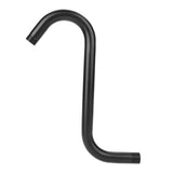 8in 201 Stainless Steel High Rise S-Curved Shower Extension Arm G1/2" Bathroom Accessory Black