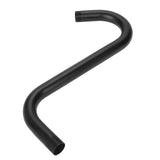 8in 201 Stainless Steel High Rise S-Curved Shower Extension Arm G1/2" Bathroom Accessory Black