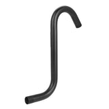 8in 201 Stainless Steel High Rise S-Curved Shower Extension Arm G1/2" Bathroom Accessory Black