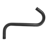 8in 201 Stainless Steel High Rise S-Curved Shower Extension Arm G1/2" Bathroom Accessory Black