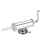 2 LB Aluminum Alloy Sausage Stuffer Maker Meat Filler Kit for Home Use