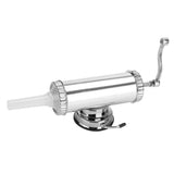 2 LB Aluminum Alloy Sausage Stuffer Maker Meat Filler Kit for Home Use - 45-Degree Angle