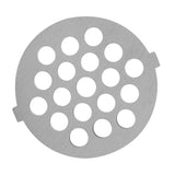 Meat Grinder Crusher Mincer Plate Disc Knife (7mm Hole) - Front View