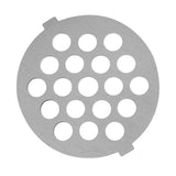 Meat Grinder Crusher Mincer Plate Disc Knife (7mm Hole) - 45-Degree Angle