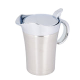 304 Stainless Steel Thermal Insulated Double Wall Sauce Gravy Boat Pot Serving Jug(L, 750ml) - Extra Image
