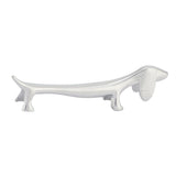 Novel Metal Dog Pattern Sturdy Durable Chopstick Stand Table Decorative Ornament