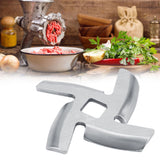 Stainless Steel Meat Crusher Mincer Plate Blade Cutter Parts for Meat Grinder (46mm)