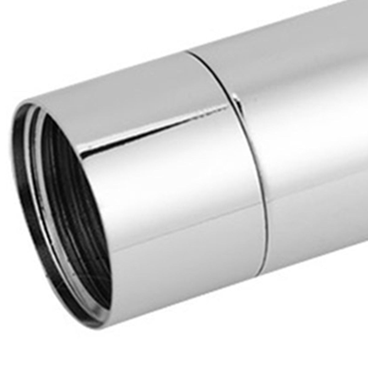 4inch Stainless Steel Shower Extension Round Tube with Chrome Plating for Bathroom Accessory