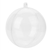 20 Pcs Clear Fillable Ornament Balls DIY Plastic Ball Christmas Decoration Tree Ball (5cm)