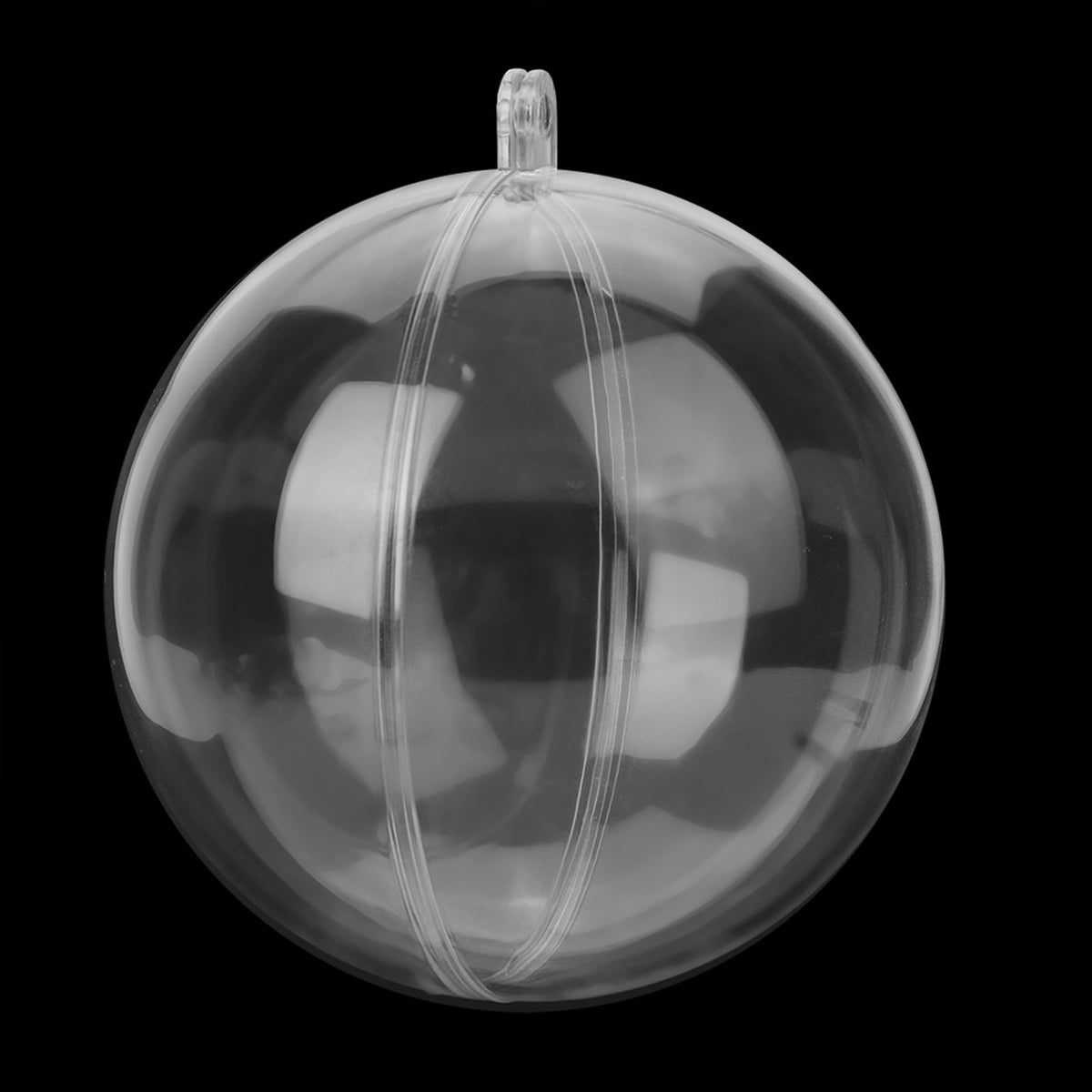 20 Pcs Clear Fillable Ornament Balls DIY Plastic Ball Christmas Decoration Tree Ball (5cm)
