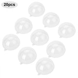 20 Pcs Clear Fillable Ornament Balls DIY Plastic Ball Christmas Decoration Tree Ball (5cm) - Extra Image