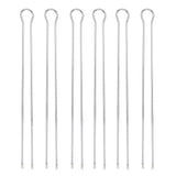 6Pcs Metal BBQ Grilling Fork Sticks Skewer BBQ Grill Set Outdoor Picnic Camping Barbecue