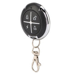 4 Key Black Round Auto Copy Garage Gate Door Wireless Remote Control(433MHZ), image 3