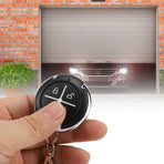 4 Key Black Round Auto Copy Garage Gate Door Wireless Remote Control(433MHZ), image 4