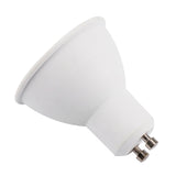 New GU10 3W RGB Warm White Color Changing LED Light Bulb Lamp with Remote Control - Close-Up Angle