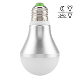 E27 5W LED Automatic Sensor LED Light Control Bulb Lamp 6500K AC85-265V