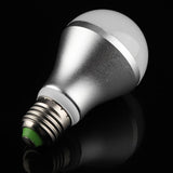 E27 5W LED Automatic Sensor LED Light Control Bulb Lamp 6500K AC85-265V - Low Angle