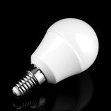 6pcs E12 5W LED Bulb Warm White Light Candelabra Daylight AC85V‑265V - 45-Degree Angle