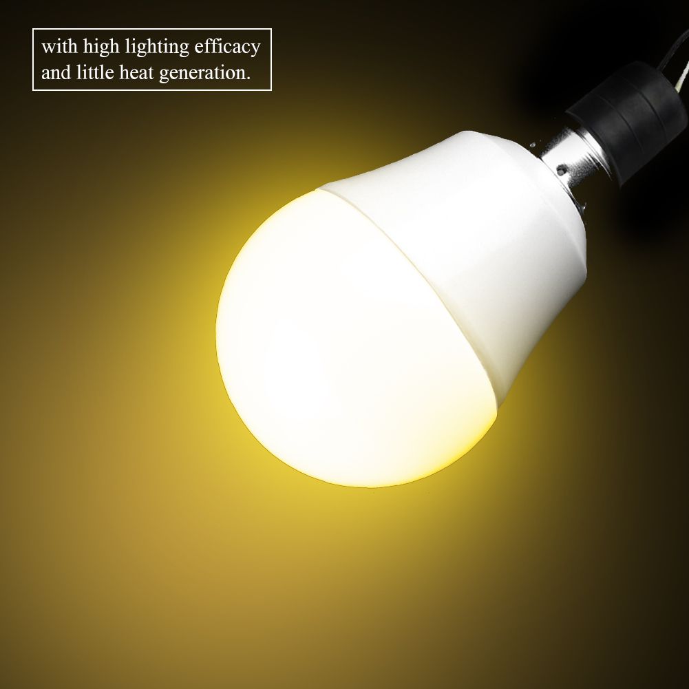 6pcs E12 5W LED Bulb Warm White Light Candelabra Daylight AC85V‑265V
