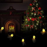 1.5M 10 LED Ghost Elf Grimace Fairy Lights String Halloween Party Props Decorations