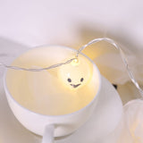 1.5M 10 LED Ghost Elf Grimace Fairy Lights String Halloween Party Props Decorations - Extra Image