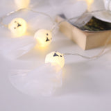 1.5M 10 LED Ghost Elf Grimace Fairy Lights String Halloween Party Props Decorations