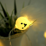 1.5M 10 LED Ghost Elf Grimace Fairy Lights String Halloween Party Props Decorations - Extra Image