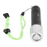 Aluminum Alloy Portable LED Waterproof Diving Flashlight Torch Outdoor 3 Modes Adjustable