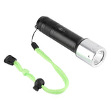 Aluminum Alloy Portable LED Waterproof Diving Flashlight Torch Outdoor 3 Modes Adjustable