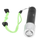 Aluminum Alloy Portable LED Waterproof Diving Flashlight Torch Outdoor 3 Modes Adjustable