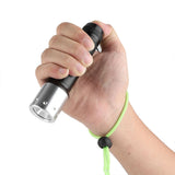 Aluminum Alloy Portable LED Waterproof Diving Flashlight Torch Outdoor 3 Modes Adjustable - Extra Image