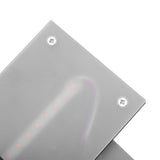 12W Modern LED Wall Mounted Sconce Light Decor Lamp Warm White for Bedroom (Black) - Extra Image