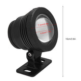 RGB LED Underwater Light Waterproof Multi color Outdoor Garden Spotlight AC/DC 12V (black) - Extra Image
